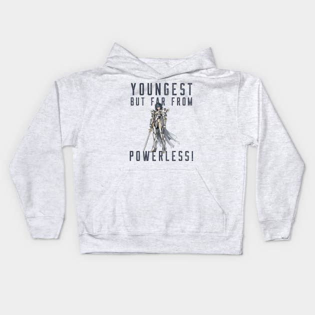 The youngest isn’t powerless Kids Hoodie by Hermit-Appeal